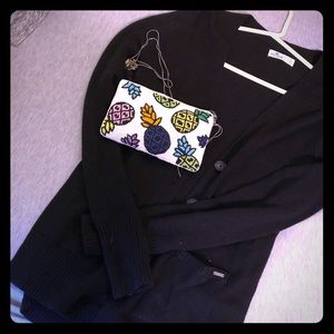 Hollister Black Cardigan